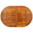 vidaXL Acacia Hardwood Large Extendable Dining Table  in Natural/Brown