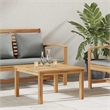 vidaXL Solid Teak Wood Coffee Table in Brown