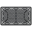 vidaXL Cast Aluminum Large Garden Dining Table in Black