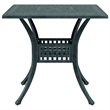 vidaXL Cast Aluminum Medium Garden Table in Green