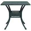 vidaXL Cast Aluminum Medium Garden Table in Green