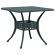 vidaXL Cast Aluminum Medium Garden Table in Green