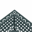 vidaXL Cast Aluminum Medium Garden Table in Green