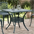 vidaXL Cast Aluminum Medium Garden Table in Green