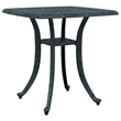 vidaXL Cast Aluminum Medium Garden Dining Table in Green