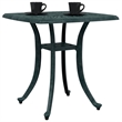 vidaXL Cast Aluminum Medium Garden Dining Table in Green