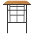 vidaXL Solid Acacia Wood Dining Table in Brown