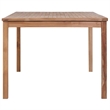 vidaXL Solid Teak Wood Dining Table in Natural/Brown