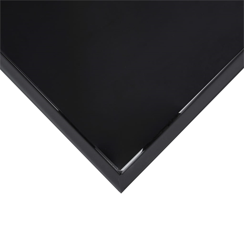 vidaXL Garden Bar Table in Black and Dark Gray
