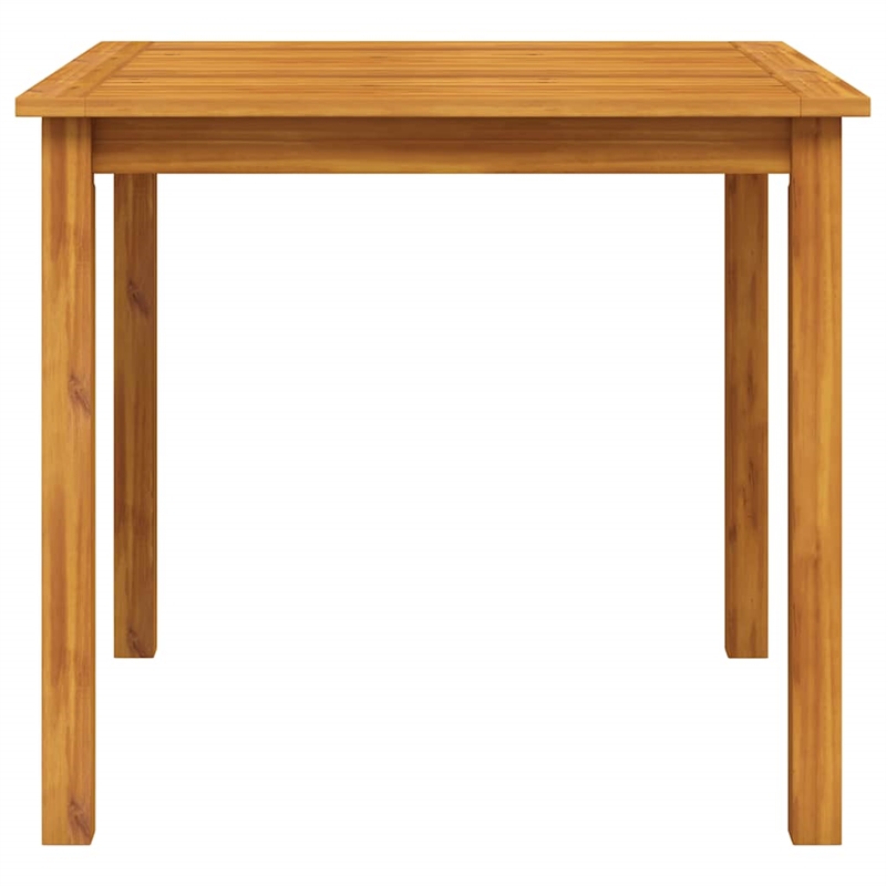 vidaXL Durable Square Dining Table in Rustic