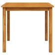 vidaXL Durable Square Dining Table in Rustic