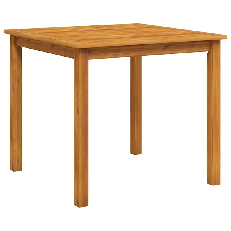 vidaXL Durable Square Dining Table in Rustic