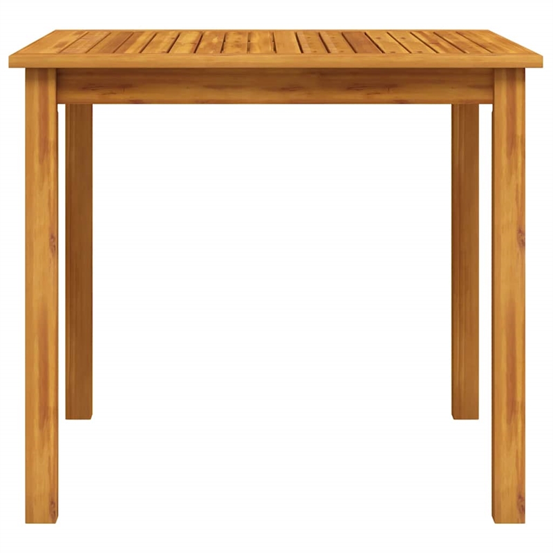 vidaXL Durable Square Dining Table in Rustic