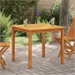 vidaXL Durable Square Dining Table in Rustic