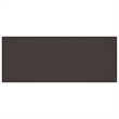 vidaXL Poly Rattan Garden Dining Table in Brown