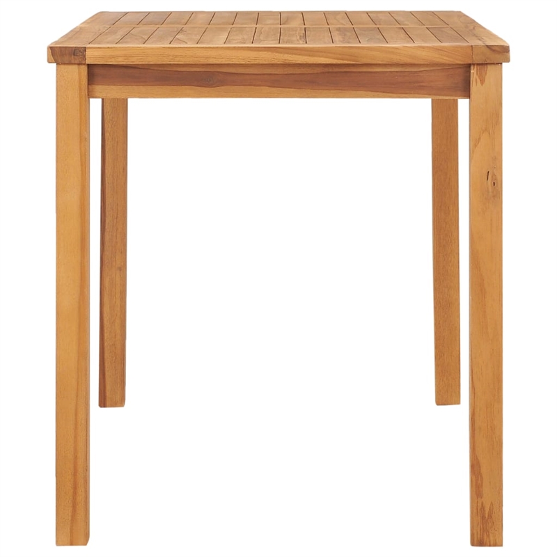 vidaXL Solid Teak Wood Patio Dining Table