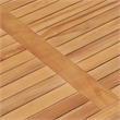 vidaXL Solid Teak Wood Patio Dining Table
