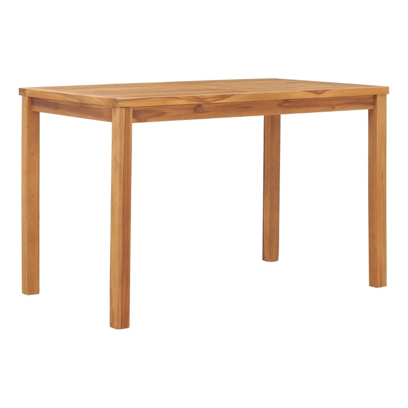 vidaXL Solid Teak Wood Patio Dining Table