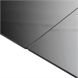 vidaXL Aluminum Garden Dining Table in Black