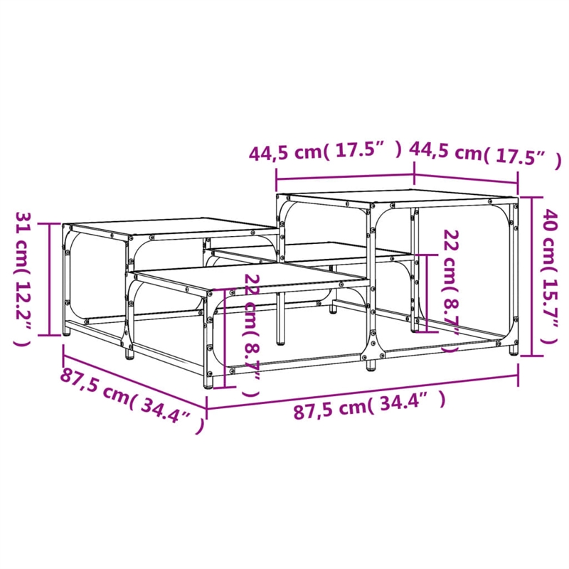 vidaXL 34.4