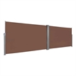 vidaXL Garden Screen in Brown