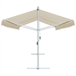 vidaXL Large Foldable Awning with Powder-coated Steel in Cream