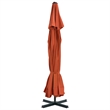 vidaXL Aluminum Garden Parasol in Terracotta