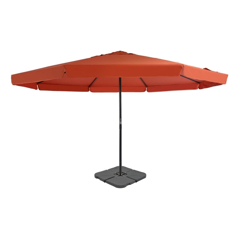 vidaXL Aluminum Garden Parasol in Terracotta