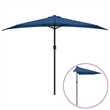 vidaXL Aluminum Balcony Parasol in Blue