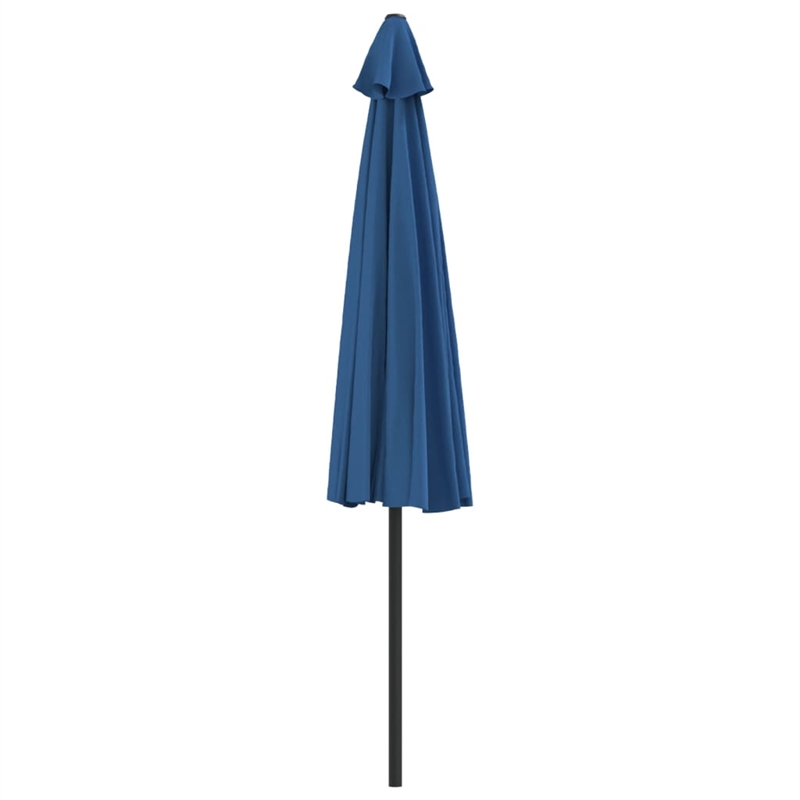 vidaXL Aluminum Balcony Parasol in Blue