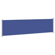 vidaXL Side Awning with Powder-Coated Steel in Blue