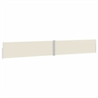 vidaXL Side Awning with Powder-Coated Steel in Cream
