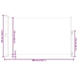 vidaXL Side Awning with Powder-Coated Steel in Brown