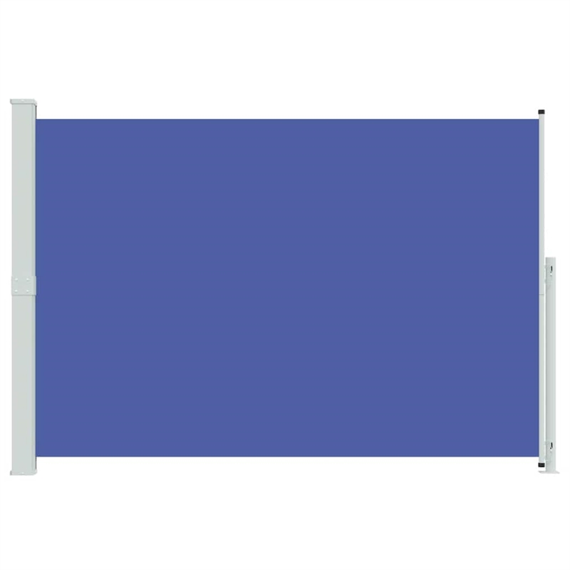 vidaXL Side Awning in Blue and Grey