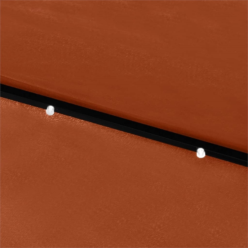 vidaXL Garden Parasol with Powder-Coated Steel in Terracotta