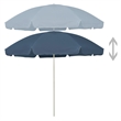 vidaXL UV-Resistant Beach Parasol in Blue