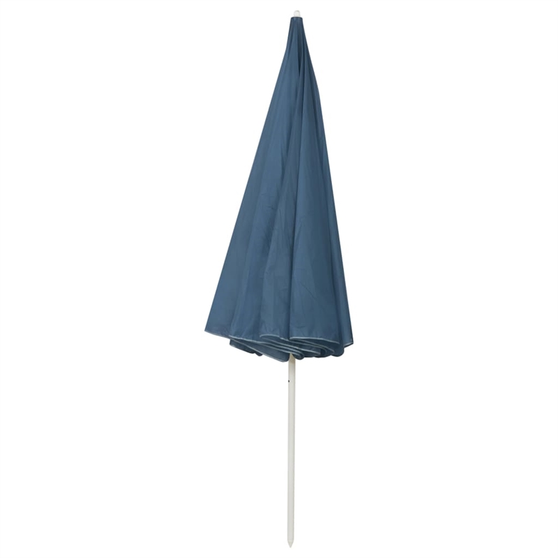 vidaXL UV-Resistant Beach Parasol in Blue