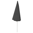 vidaXL Large Tiltable Beach Parasol in Anthracite
