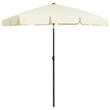 vidaXL Tiltable Beach Parasol in Sand Yellow
