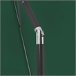 vidaXL Tiltable Beach Parasol in Green
