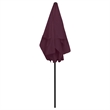 vidaXL Tiltable Beach Parasol in Bordeaux Red