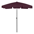 vidaXL Tiltable Beach Parasol in Bordeaux Red