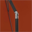 vidaXL Tiltable Beach Parasol in Terracotta