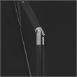 vidaXL Tiltable Beach Parasol in Black