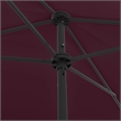 vidaXL Beach Parasol Bordeaux Red