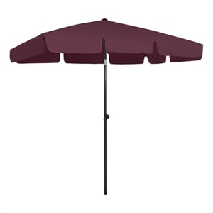 vidaXL Beach Parasol Bordeaux Red