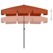vidaXL Tiltable Beach Parasol in Terracotta