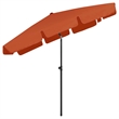 vidaXL Tiltable Beach Parasol in Terracotta