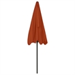 vidaXL Tiltable Beach Parasol in Terracotta