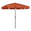 vidaXL Tiltable Beach Parasol in Terracotta